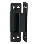 5 Inch Hidden Door Hinge 304 Stainless Steel Heavy Duty Invisible Hinge for Secret Doors, silent smooth operation, black finish