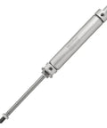 Slim Pneumatic Air Cylinder MAL 25-125, 25mm Bore And 125mm Stroke, PT One Eighth Inch Port, front view of aluminum body