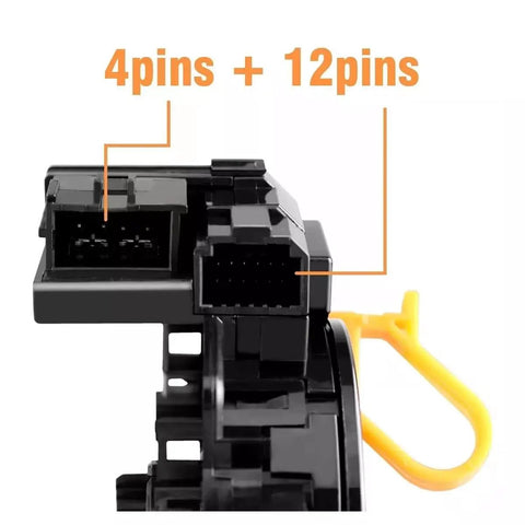 Top Tier Steering Clock Spring Tool Fits Toyota Tacoma Tundra Camry Corolla RAV4 with 4-pin and 12-pin connectors.