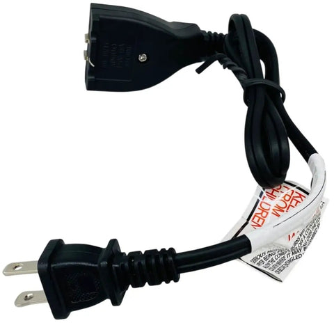 Black Magnetic Deep Fryer Cord For Select FryDaddy Series And Presto Models Safe Magnetic Plug Prevents Kitchen Mishaps