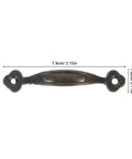 Rustic Zinc Alloy Cabinet Handles Set 10 Pieces For Kitchen Cabinets, Wardrobes And Drawers, Vintage Farmhouse Style Hardware Pulls