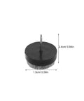 Single No Slip Felt Pad For Furniture Feet with dimensions, part of 80 Pack Round Floor Protectors For Hardwood Floors, Easy Installation
