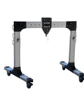 Beast Mode Aluminum Gantry Crane With Adjustable Height And Width 1000 Kg Capacity Smooth 360 Swivel Wheels for heavy lifting.