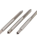 Kick Ass M6 X 1 Metric Hand Tap Set For Steel And Aluminum Jobs. High Grade M2 Alloy Steel Crafted For Burr Free Threads And Pro Grade Precision Cuts Every Single Time. Durable, Tough, And Ready To Work Hard On Your Next Mechanical Repair Project. Three-piece tap set