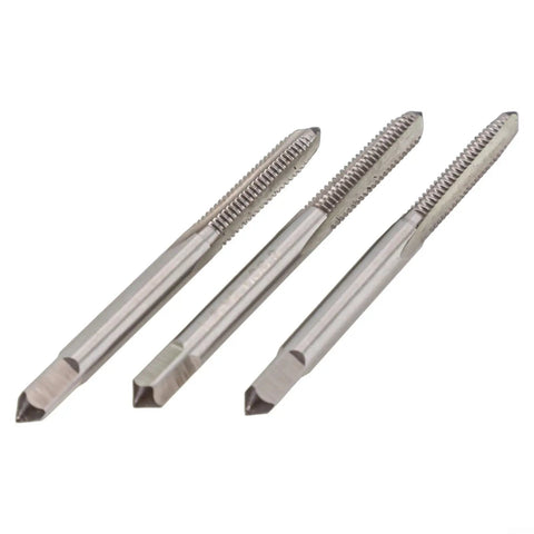 Kick Ass M6 X 1 Metric Hand Tap Set For Steel And Aluminum Jobs. High Grade M2 Alloy Steel Crafted For Burr Free Threads And Pro Grade Precision Cuts Every Single Time. Durable, Tough, And Ready To Work Hard On Your Next Mechanical Repair Project. Three-piece tap set