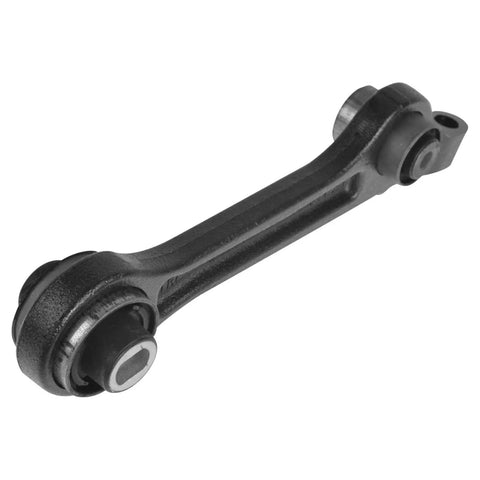 Knock Rattle And Lock Down The Steering With This Front Suspension Control Arm Kit Including Ball Joints And Tie Rods 14 Piece Set For Charger Rwd 2011, showing a durable black control arm.