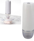Compact Electric Vacuum Storage Bag Set For Travel With Rapid Compression Pump And Turbo Valve shown with white casing