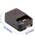 Hot Pick GPS Module For ExpressLRS PWM Receivers With CRSF Telemetry, Compact 32.8x25.5x12.8mm, black, angled view