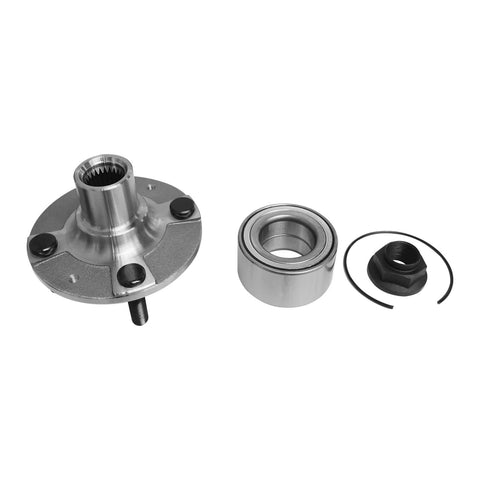 Front Wheel Bearing And Hub Repair Kit For Hyundai Accent Elantra Tiburon With OE Fit And Function, Top Notch Bearings And Hub Assembly