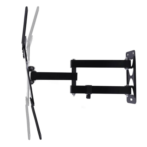 Universal Retractable Wall Bracket For 17 To 32 Inch Led Monitors And Televisions featuring a heavy duty swivel arm with retractable design.