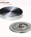 Stainless steel components of Tempered Glass Lazy Susan Turntable With Steel Bearings 360 Degree Smooth Quiet Rotation Serving Tray