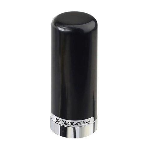 Dual Band Ham Radio Antenna VHF 136-174 MHz UHF 400-470 MHz Low Profile PL259 Male Connector shown upright