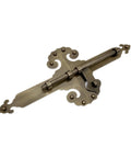 Workhorse Sliding Bolt Door Latch Secure Slide Lock For Garden Barn Fence Shed And Patio Gate Bronze large size detailed design