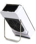 Energy Saving Mini Portable Heater For Home And Office Quiet Desktop Electric Heater with stand and PTC aluminum heating element