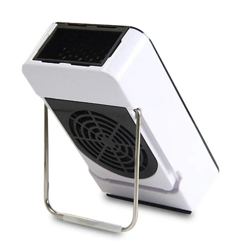 Energy Saving Mini Portable Heater For Home And Office Quiet Desktop Electric Heater with stand and PTC aluminum heating element