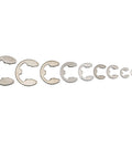 Stainless Steel E Clips Assorted Sizes for Kit with 580 Piece Assortment for External Retaining Rings 1.2 to 15 mm Fit Pulleys Shafts