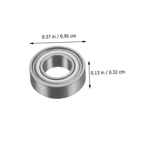Replacement Bearings Kit For Router Bits With Top Mounted Bearing Guide Low Noise Double Shielded Design Pro Grade 1 Set