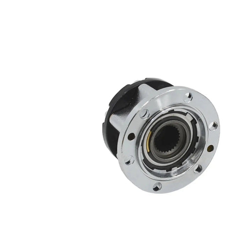 Heavy Duty Mechanical Locking Hubs For Suzuki Samurais Vitaras Jimnys With 26 Spline Axles close-up view showing smooth spinning bearing mechanism.