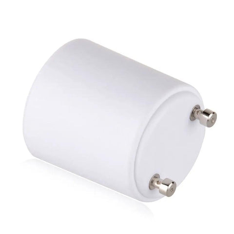 GU24 To E26 E27 Adapter For LED Bulbs Converts Your Pin Base Fixture To A Standard Screw-In Lamp Socket Easy Install