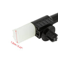 Front brake pad wear sensor for Land Rover Range Rover Sport (2005–2019); white plastic connector on black sensor housing.