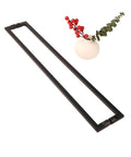 Barn Door Handle Matte Black 24 Inch Back To Back Double Sided Long Door Pull For Shower Glass Doors And Wooden Barn Doors Modern Push Pull Handle For Entryway And Home Cabinet Use Everyday, 304 stainless steel
