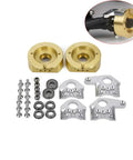 Brass Steering Knuckle Weights For One Tenth Scale RC Cars Fits Axial Wraith 90018 Crawler One Pair About 200g with accessories