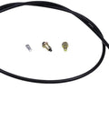 Throttle Cable Direct Replacement For Bandit And Woodchuck Wood Chippers With Black Lever 900-9901-04 with connectors