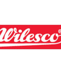 Wilesco logo in red and white font