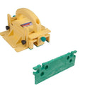 Premium Adjustable 3D Woodworking Push Block Featuring Grippy Non Slip Pads And Detachable Leg To Shield Your Knuckles From Wild Table Saw Blades.