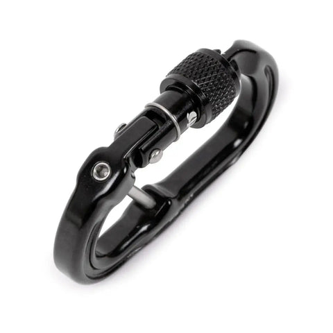 Micro Raider Captive Aluminum Keylock Screw Lock Carabiner Built Tough To Keep Your Load Locked Down With A Reinforced Oval Frame.