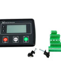 Auto Start Generator Control Panel With Auto Mains Failure MKII Module for Diesel Gen Sets with wiring elements visible.