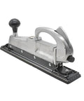 Inline And Straight Line Air Sander With Dual Piston Power, Two-Handle Vibration Control, Two And Three Quarters Inch Pad