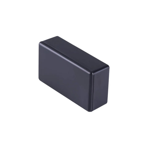 Six Pack Abs Plastic Junction Boxes For Diy Electronics Projects Rock Solid Flame Retardant Enclosure Casing 2.8x1.7x0.9 inch black box