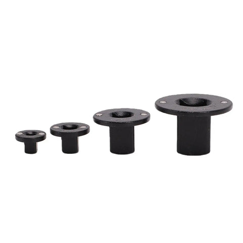Tough Heavy Duty Socket Adapter Kit With UltraFlat Slime Design For Tight Spaces Low Profile 4 Pcs Set High Carbon Steel Ratchet Fit For Mechanics And DIY Car Guys Making Auto Repairs Easy, 4 black adapters