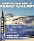 Black 5200 Marine Sealant Fast Cure For Boats And RVs Be Your Go To Heavy Duty Adhesive With Ultra Strong Bond UV Resistant