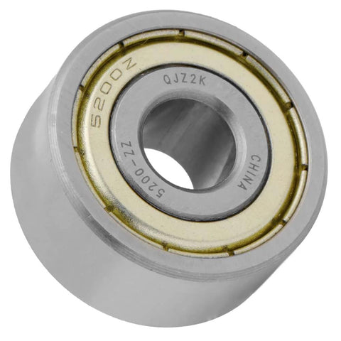 Two Pack 5200ZZ Double Row Angular Contact Ball Bearings 0.393 Inch Inner Diameter By 1.181 Inch Outer Diameter 0.563 Inch Width Shielded ZZ Shields Ideal For Automotive And Agricultural Equipment Reliable High Load Precision Replacement Set