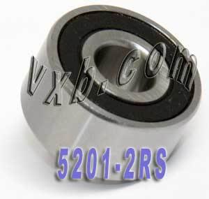 5201-2RS Angular Contact Sealed 12x32x15.9 Bearing - VXB Ball Bearings