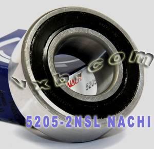 5205-2NSL Nachi 2 Rows Angular Contact Bearing 25x52x20.6 Bearings - VXB Ball Bearings