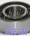 5206-2RS Angular Contact Sealed Bearing 30x62x23.8 - VXB Ball Bearings