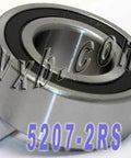 5207-2RS Sealed 35x72x27 Angular Contact Bearing - VXB Ball Bearings