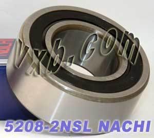 5208-2NSL Nachi 2 Rows Angular Contact Bearing 40x80x30.2 Bearings - VXB Ball Bearings