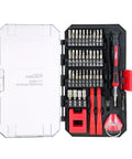 77 Piece Precision Tool Kit With Magnetic Screwdriver And Case For Electronics, Cell Phone And PC Repairs, CR-V Steel Bits