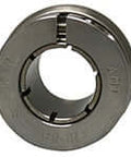 Front view of UE208-24MZ20RF 1-1/2 in (38.10 mm) Accu-Loc Kanigen-plated normal wide single-row ball bearing insert, concentric collar lock.