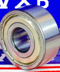 5304ZZ Angular Contact Bearing 20x52x22.2mm in chrome steel, front view