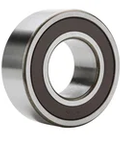 5308EEG15 Double Row Angular Contact Ball Bearing with Double Seals Rubber Seal for smooth high load performance in industrial machinery.