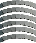 54 Pack Soft Touch Sanding Pads 2x2 Mesh Grit Pads 320 To 3500 For Plastic arranged in five rows by grit level