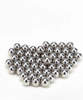5.556mm Steel Balls Solid Carbon Steel Balls 50pcs Hunting Ball Bearing Ball shiny pile