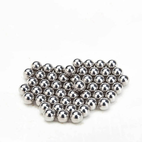 5.556mm Steel Balls Solid Carbon Steel Balls 50pcs Hunting Ball Bearing Ball shiny pile