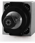 Front view of Power Packed 5.5KW Air Cooled Spindle Motor with ER32 Collet and Ceramic Ball Bearings for CNC Precision Machining