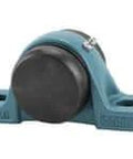 UCP211CE Single 55mm Pillow Block Bearing with Set-Screw Locking, Cast Iron P211N Housing; front view.